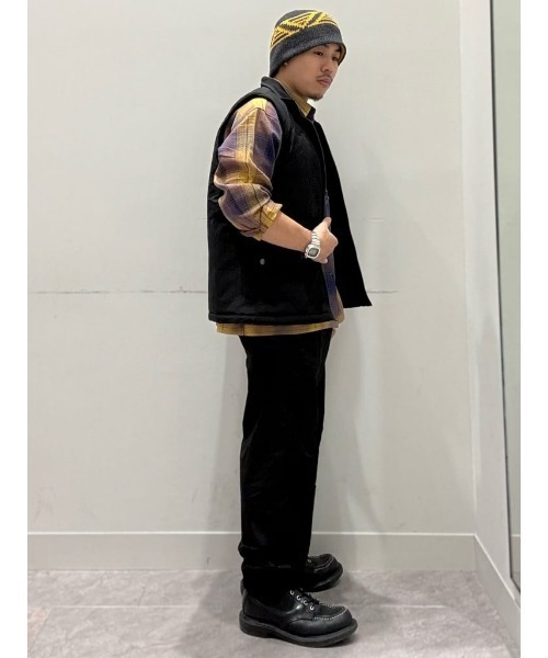 CAMP7（キャンプセブン）の「【CAMP7】ワッシャーナイロンサイドラインパンツ（シルエット/撥水加工/アクティブ/カジュアル）（その他パンツ・メンズ・ブラック/グレー・L/M/XL）」の13枚目の写真