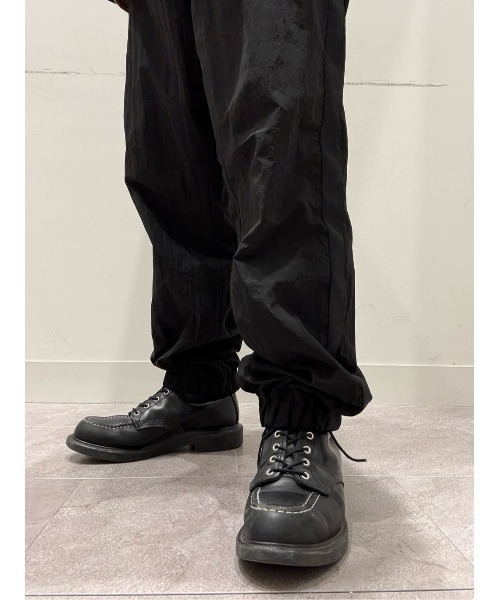 CAMP7（キャンプセブン）の「【CAMP7】ワッシャーナイロンサイドラインパンツ（シルエット/撥水加工/アクティブ/カジュアル）（その他パンツ・メンズ・ブラック/グレー・L/M/XL）」の16枚目の写真