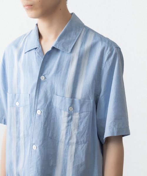 ATTACHMENT（アタッチメント）の「CO/TEN ジャガードローン グアヤベラ SHIRT / CO/TEN JACQUARD LAWN GUAYABERA SHIRT（シャツ/ブラウス・メンズ・ライトブルー/グレー/オフホワイト・3/2/1）」の19枚目の写真