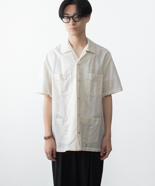 ATTACHMENT（アタッチメント）の「CO/TEN ジャガードローン グアヤベラ SHIRT / CO/TEN JACQUARD LAWN GUAYABERA SHIRT（シャツ/ブラウス・メンズ・ライトブルー/グレー/オフホワイト・3/2/1）」の11枚目の写真