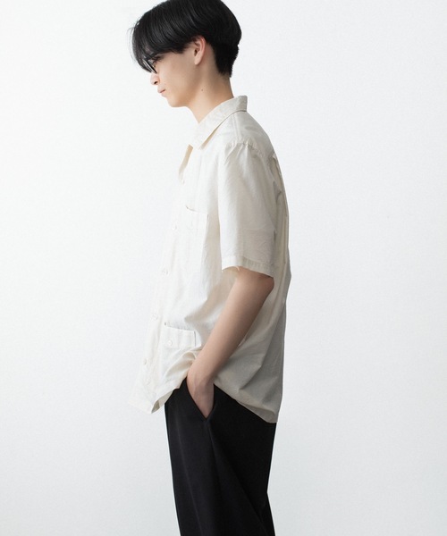 ATTACHMENT（アタッチメント）の「CO/TEN ジャガードローン グアヤベラ SHIRT / CO/TEN JACQUARD LAWN GUAYABERA SHIRT（シャツ/ブラウス・メンズ・ライトブルー/グレー/オフホワイト・3/2/1）」の13枚目の写真