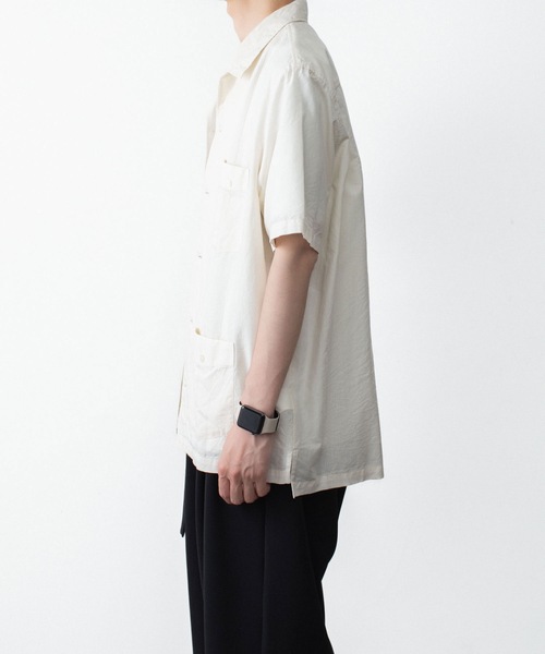 ATTACHMENT(アタッチメント)の「CO/TEN ジャガードローン グアヤベラ SHIRT / CO/TEN JACQUARD LAWN GUAYABERA SHIRT(シャツ/ブラウス・メンズ・ライトブルー/グレー/オフホワイト・3/2/1)」の16枚目の写真
