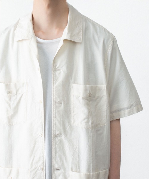 ATTACHMENT(アタッチメント)の「CO/TEN ジャガードローン グアヤベラ SHIRT / CO/TEN JACQUARD LAWN GUAYABERA SHIRT(シャツ/ブラウス・メンズ・ライトブルー/グレー/オフホワイト・3/2/1)」の22枚目の写真