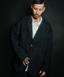 Subciety（サブサエティ）の「Patchwork tailored jacket（テーラードジャケット）」