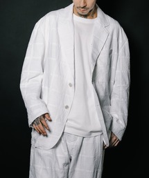 Subciety（サブサエティ）の「Patchwork tailored jacket（テーラードジャケット）」