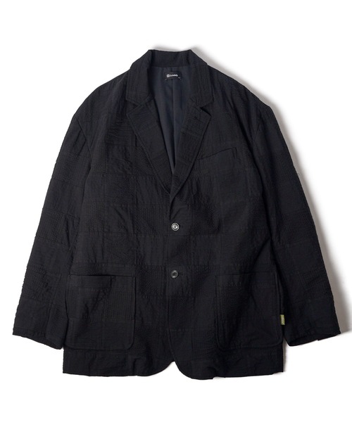 Subciety(サブサエティ)の「Patchwork tailored jacket(テーラードジャケット・メンズ・ブラック/ホワイト・SMALL/MEDIUM/LARGE/X-LARGE)」の8枚目の写真