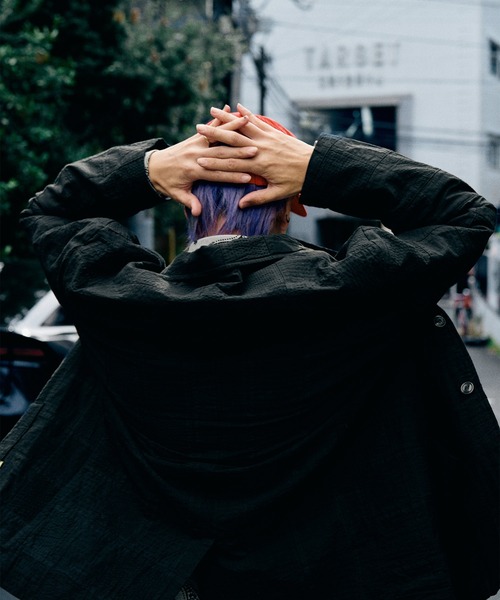 Subciety(サブサエティ)の「Patchwork tailored jacket(テーラードジャケット・メンズ・ブラック/ホワイト・SMALL/MEDIUM/LARGE/X-LARGE)」の19枚目の写真