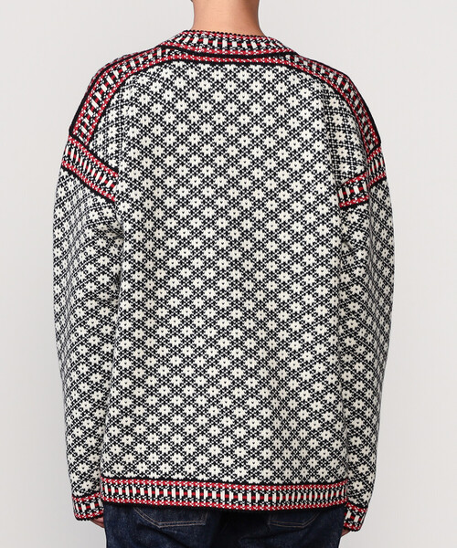 Bshop（ビショップ）の「Longa Liis | ヴィンテージ フォークセーター BLACK MEN（ニット/セーター・メンズ・ブラック系その他・M/L）」の9枚目の写真