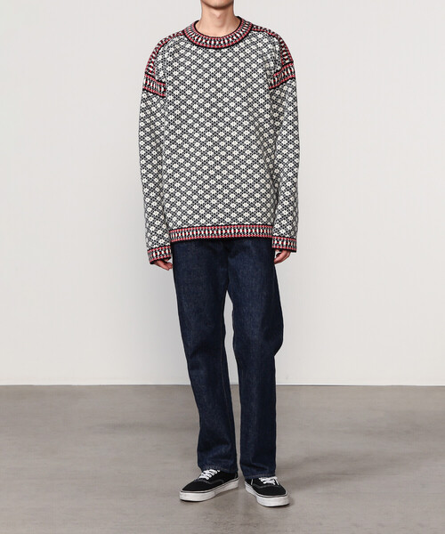 Bshop（ビショップ）の「Longa Liis | ヴィンテージ フォークセーター BLACK MEN（ニット/セーター・メンズ・ブラック系その他・M/L）」の10枚目の写真