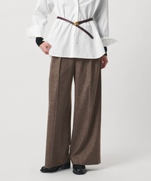 UNITED ARROWS | ツイードライク 2タック ワイド パンツ(その他パンツ)