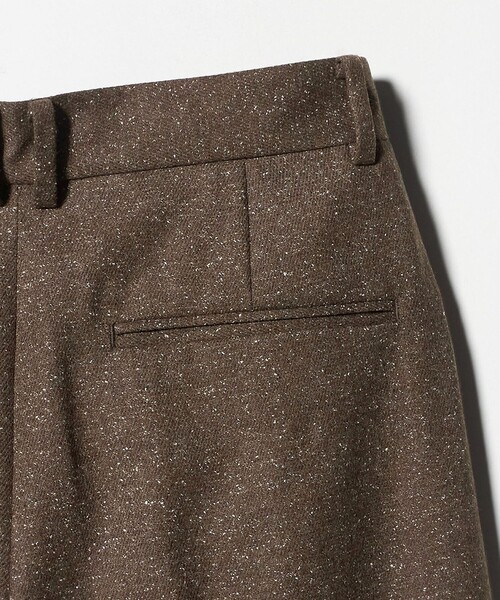 UNITED ARROWS（ユナイテッドアローズ）の「ツイードライク 2タック ワイド パンツ（その他パンツ・レディース・ナチュラル/ダークブラウン・38/34/36）」の16枚目の写真