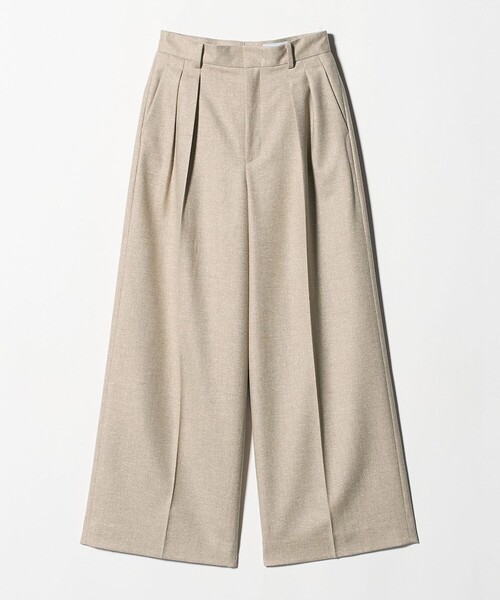 UNITED ARROWS（ユナイテッドアローズ）の「ツイードライク 2タック ワイド パンツ（その他パンツ・レディース・ナチュラル/ダークブラウン・38/34/36）」の20枚目の写真