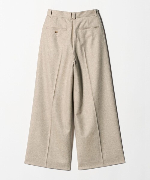 UNITED ARROWS（ユナイテッドアローズ）の「ツイードライク 2タック ワイド パンツ（その他パンツ・レディース・ナチュラル/ダークブラウン・38/34/36）」の21枚目の写真