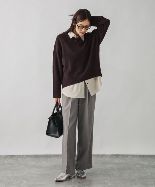 GLOBAL WORK（グローバルワーク）の「フワフワHugmeレーススカートSET/580927（ワンピース・レディース・グレー系その他6/ブラウン系その他/キャメル・MEDIUM/LARGE）」の11枚目の写真