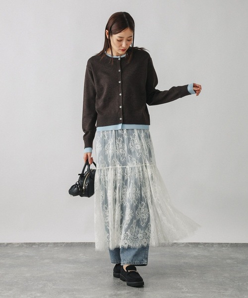 セール】フワフワHugmeレーススカートSET/580927（ワンピース