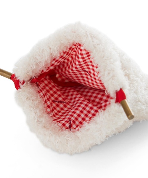 MILKFED.（ミルクフェド）の「MILKFED. × PEANUTS DRAWSTRING POUCH（ソックス/靴下・レディース・オフホワイト・ONE SIZE）」の6枚目の写真