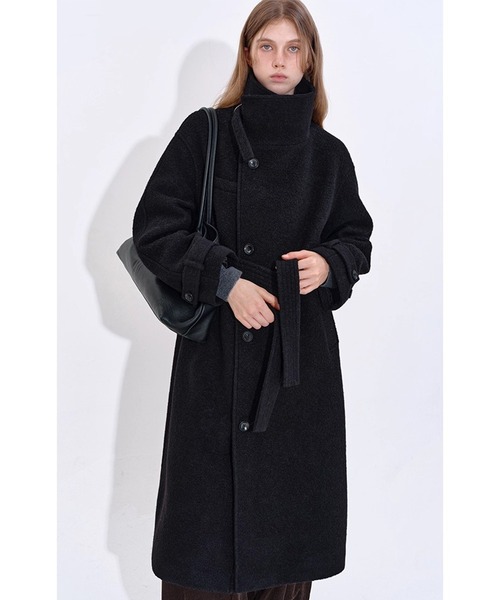 Fano Studios ウール　ジャケット　コート　アウター スタンドカラー ウールロングコート FD25W055【Fano Studios】【2025AW