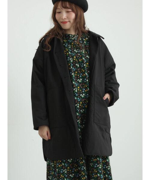 TSUHARU by Samansa Mos2（ツハルバイサマンサモスモス）の「【LIBERTY】Maria柄細コールワンピース（ワンピース・レディース・ブラック/ブルー・F）」の22枚目の写真