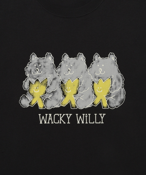 Wacky WiLLy(ワッキーウィリー)の「ベアプリント半袖Tシャツブラック(Tシャツ/カットソー・レディース・その他・SMALL/MEDIUM/LARGE/X-LARGE)」の5枚目の写真