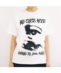 WEBHOUSE（ウェブハウス）の「Eyes Tee - White（Tシャツ/カットソー）」