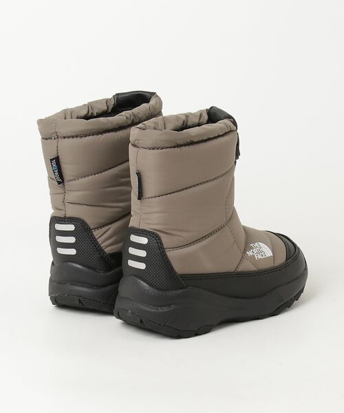 THE NORTH FACE(ザノースフェイス)の「ザ ノース フェイス THE NORTH FACE K Nuptse Bootie WP キッズ ヌプシ ブーティ ウォータープルーフ(ブーツ・キッズ・グレー・17.0cm/18.0cm/19.0cm/20.0cm/21.0cm/22.0cm)」の2枚目の写真