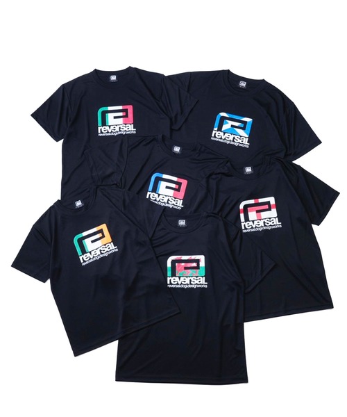 reversal.dogi.design.works（リバーサル・ドーギ・デザイン・ワークス）の「＜reversal/リバーサル＞Warfield BIG MARK  ITALIA DRY TEE（Tシャツ/カットソー・メンズ・ブラック・XX-LARGE/MEDIUM/LARGE/X-LARGE）」の7枚目の写真