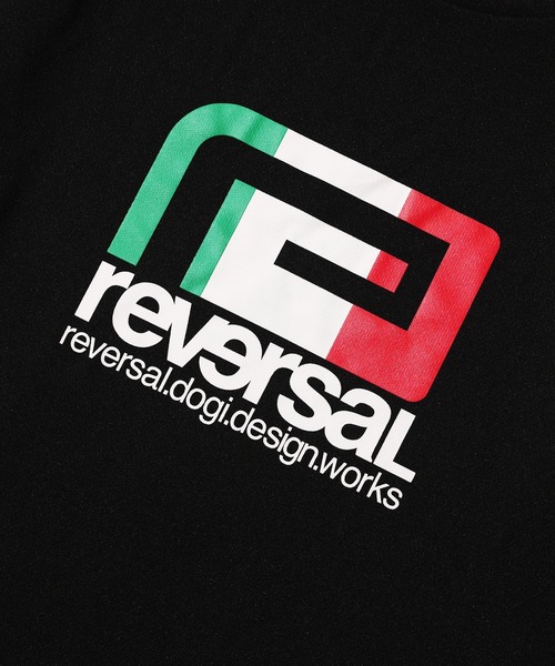reversal.dogi.design.works（リバーサル・ドーギ・デザイン・ワークス）の「＜reversal/リバーサル＞Warfield BIG MARK  ITALIA DRY TEE（Tシャツ/カットソー・メンズ・ブラック・XX-LARGE/MEDIUM/LARGE/X-LARGE）」の3枚目の写真