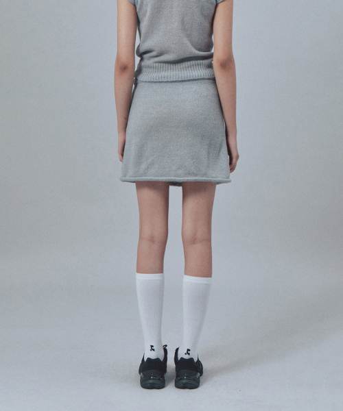 Rest&Recreation(レストアンドレクリエーション)の「POCKET KNIT SKIRT - GREY(スカート・レディース・その他・ONE)」の4枚目の写真