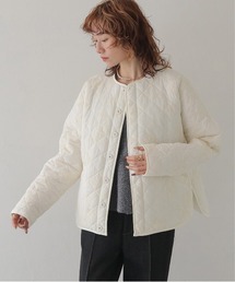 CLEIO（クレイオ）の「【CLEIO】コード刺繍入りキルティングジャケット CORD EMBROIDERED QUILTED JACKET/942-14619（ムートンコート）」