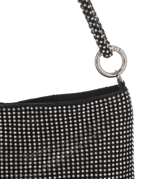 A part by（アパートバイ）の「キラキラバッグ（ショルダーバッグ・レディース・シルバー/ブラック・FREE）」の9枚目の写真