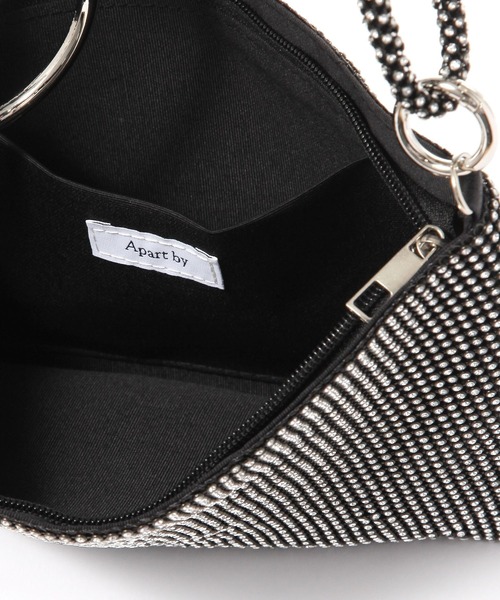 A part by（アパートバイ）の「キラキラバッグ（ショルダーバッグ・レディース・シルバー/ブラック・FREE）」の12枚目の写真