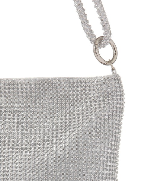 A part by（アパートバイ）の「キラキラバッグ（ショルダーバッグ・レディース・シルバー/ブラック・FREE）」の14枚目の写真