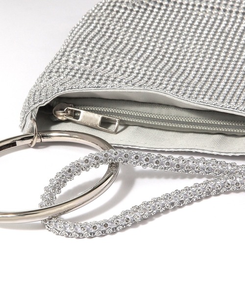 A part by（アパートバイ）の「キラキラバッグ（ショルダーバッグ・レディース・シルバー/ブラック・FREE）」の15枚目の写真