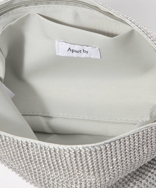 A part by（アパートバイ）の「キラキラバッグ（ショルダーバッグ・レディース・シルバー/ブラック・FREE）」の16枚目の写真
