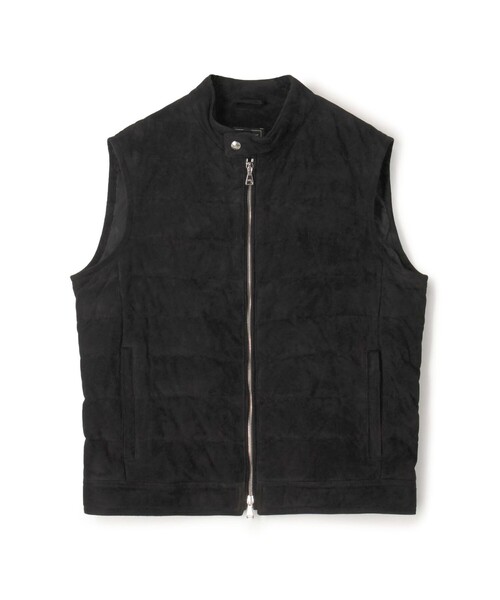 別注】EMMETI JURI スエード ダウンベスト（ダウンジャケット/コート