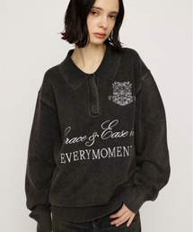 OVER SIZE JQ TOPS オーバーサイズ ジャガードトップス 秋服 冬服