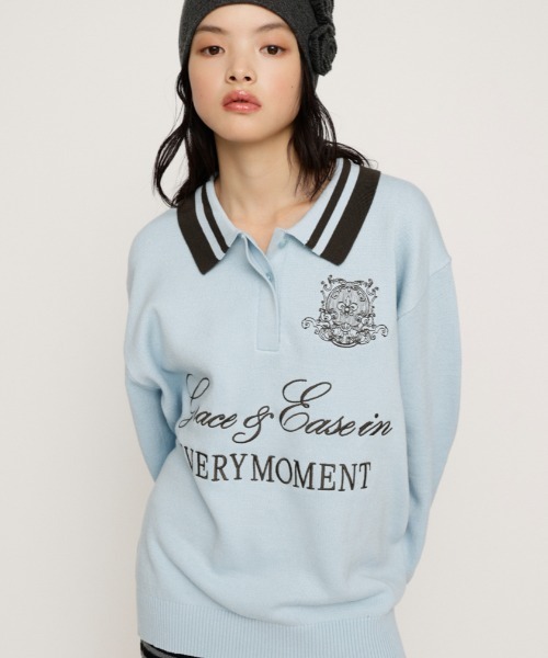 SLY（スライ）の「OVER SIZE JQ TOPS オーバーサイズ ジャガード