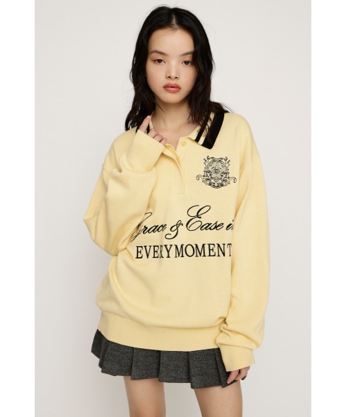 SLY（スライ）の「OVER SIZE JQ TOPS オーバーサイズ ジャガード