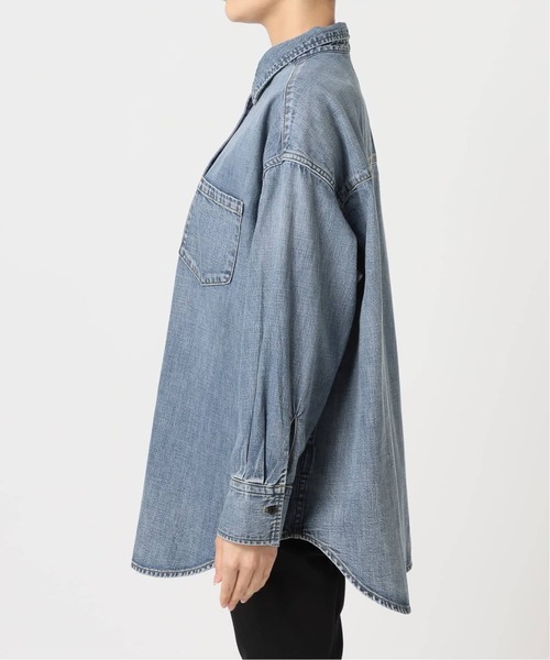 JOURNAL STANDARD（ジャーナルスタンダード）の「《追加4》ライトオンスデニムシャツ（シャツ/ブラウス・レディース・キャメル・FREE）」の18枚目の写真