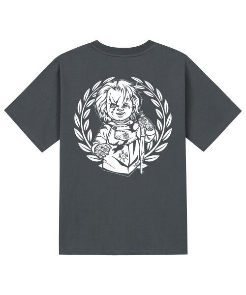 KAN6312(カン6312)の「KTG0196 チャーキー 半袖Tシャツ グレー(Tシャツ/カットソー・メンズ・その他・LARGE/MEDIUM/SMALL/X-LARGE)」の1枚目の写真