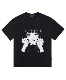 LAUGHER（ラファー）の「キコTシャツ - ブラック（Tシャツ/カットソー）」