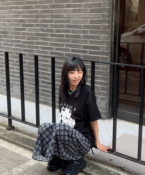 LAUGHER(ラファー)の「キコTシャツ - ブラック(Tシャツ/カットソー・レディース・ブラック・LARGE/MEDIUM/X-LARGE)」の14枚目の写真