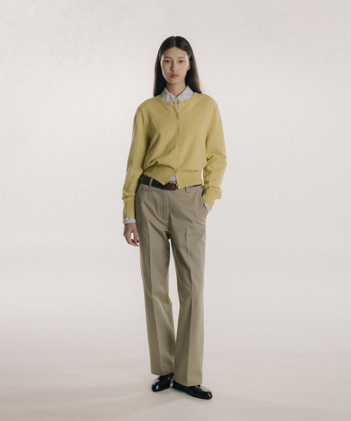 BLANKROOM HER(ブランクルームウーマン)の「クラシックチノパンツ_BEIGE(その他パンツ・レディース・その他・0/1/2)」の2枚目の写真