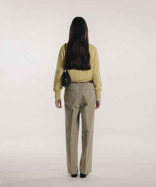 BLANKROOM HER(ブランクルームウーマン)の「クラシックチノパンツ_BEIGE(その他パンツ・レディース・その他・0/1/2)」の4枚目の写真