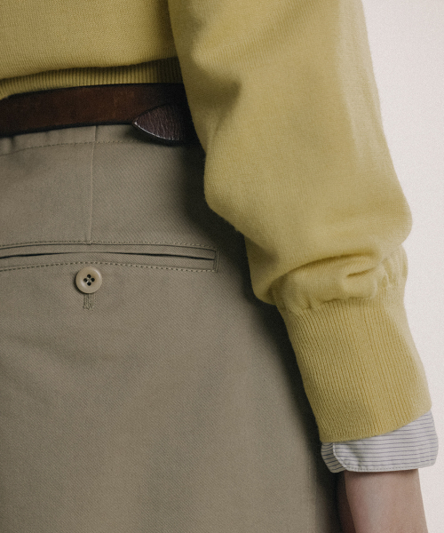BLANKROOM HER(ブランクルームウーマン)の「クラシックチノパンツ_BEIGE(その他パンツ・レディース・その他・0/1/2)」の6枚目の写真