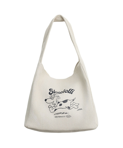 Rolling puppy Shoulder Bag