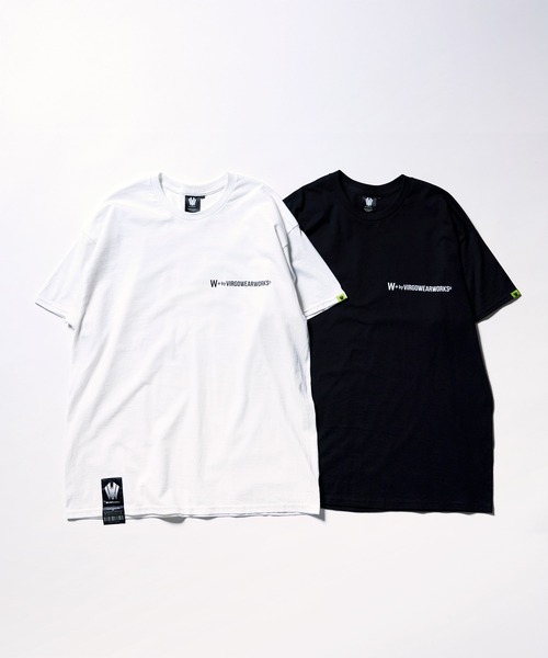 [W] by VIRGOwearworks（ダブリューバイヴァルゴウェアーワークス）の「HAZE（Tシャツ/カットソー・メンズ・ホワイト/ブラック・MEDIUM/LARGE/X-LARGE/XX-LARGE）」の7枚目の写真