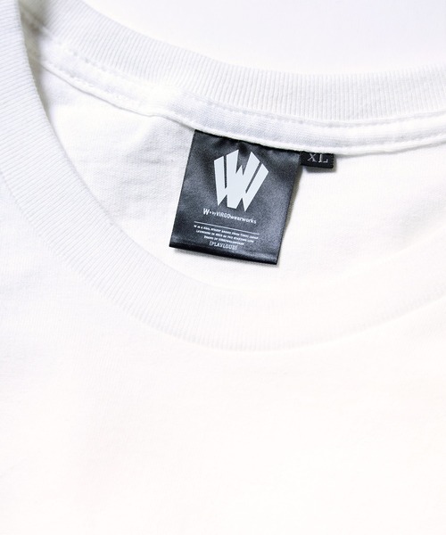 [W] by VIRGOwearworks（ダブリューバイヴァルゴウェアーワークス）の「HAZE（Tシャツ/カットソー・メンズ・ホワイト/ブラック・MEDIUM/LARGE/X-LARGE/XX-LARGE）」の11枚目の写真