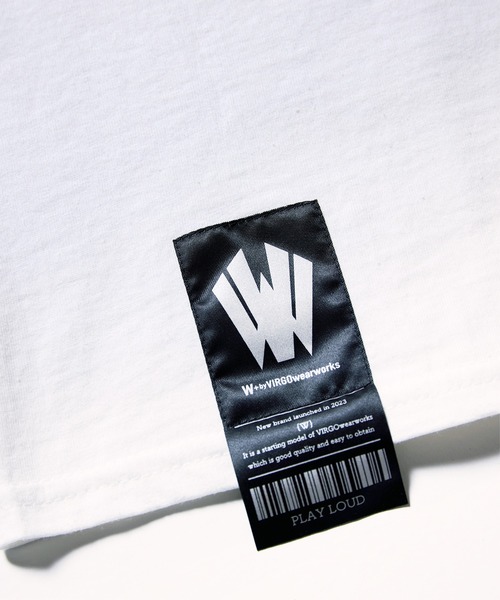 [W] by VIRGOwearworks（ダブリューバイヴァルゴウェアーワークス）の「HAZE（Tシャツ/カットソー・メンズ・ホワイト/ブラック・MEDIUM/LARGE/X-LARGE/XX-LARGE）」の14枚目の写真