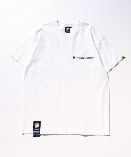 [W] by VIRGOwearworks（ダブリューバイヴァルゴウェアーワークス）の「HAZE（Tシャツ/カットソー・メンズ・ホワイト/ブラック・MEDIUM/LARGE/X-LARGE/XX-LARGE）」の4枚目の写真